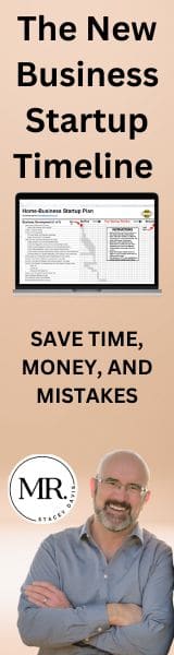 The New Business Startup Timeline Sidebar Banner 160 x 600 Advertisement for The New Business Startup Timeline<br />